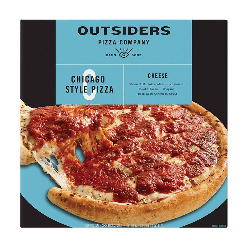 Outsiders Pizza Company Chicago Style Cheese Frozen Pizza - 33.3oz