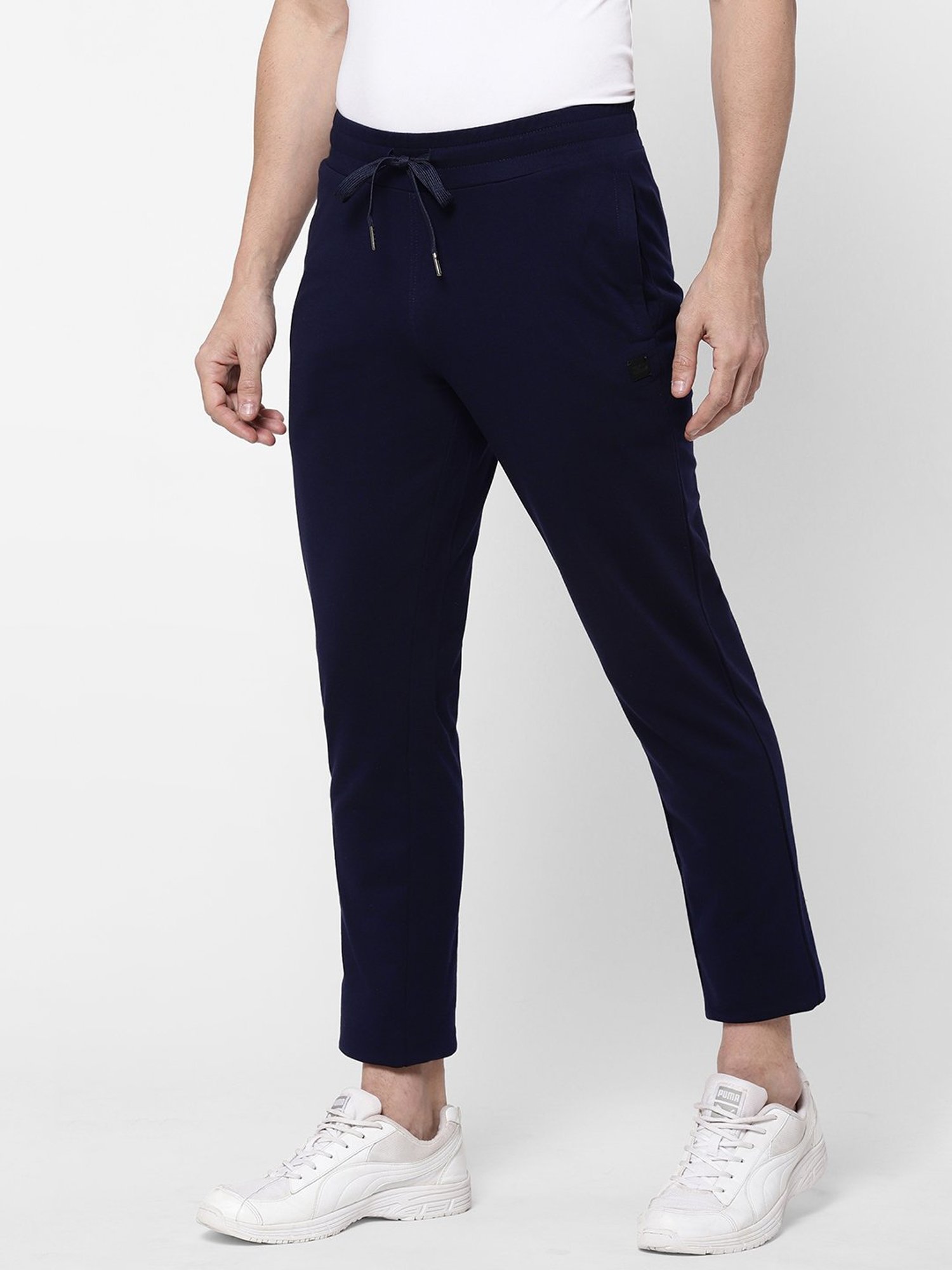 Sweet Dreams Navy Regular Fit Trackpants