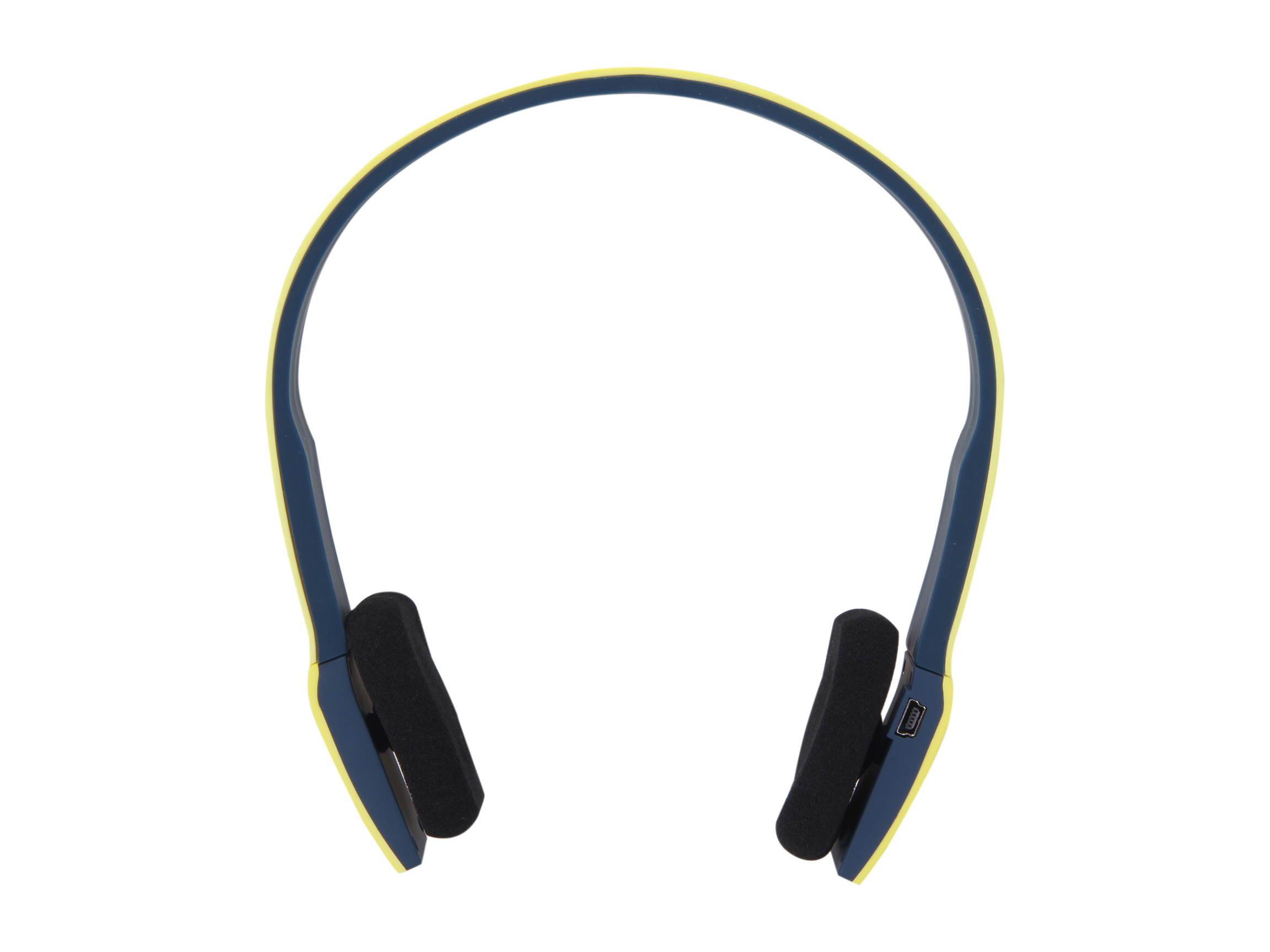 Syba Black/Yellow CL-AUD23038 Binaural Bluetooth v2.1 EDR Stereo Headset with Microphone - Yellow/Black