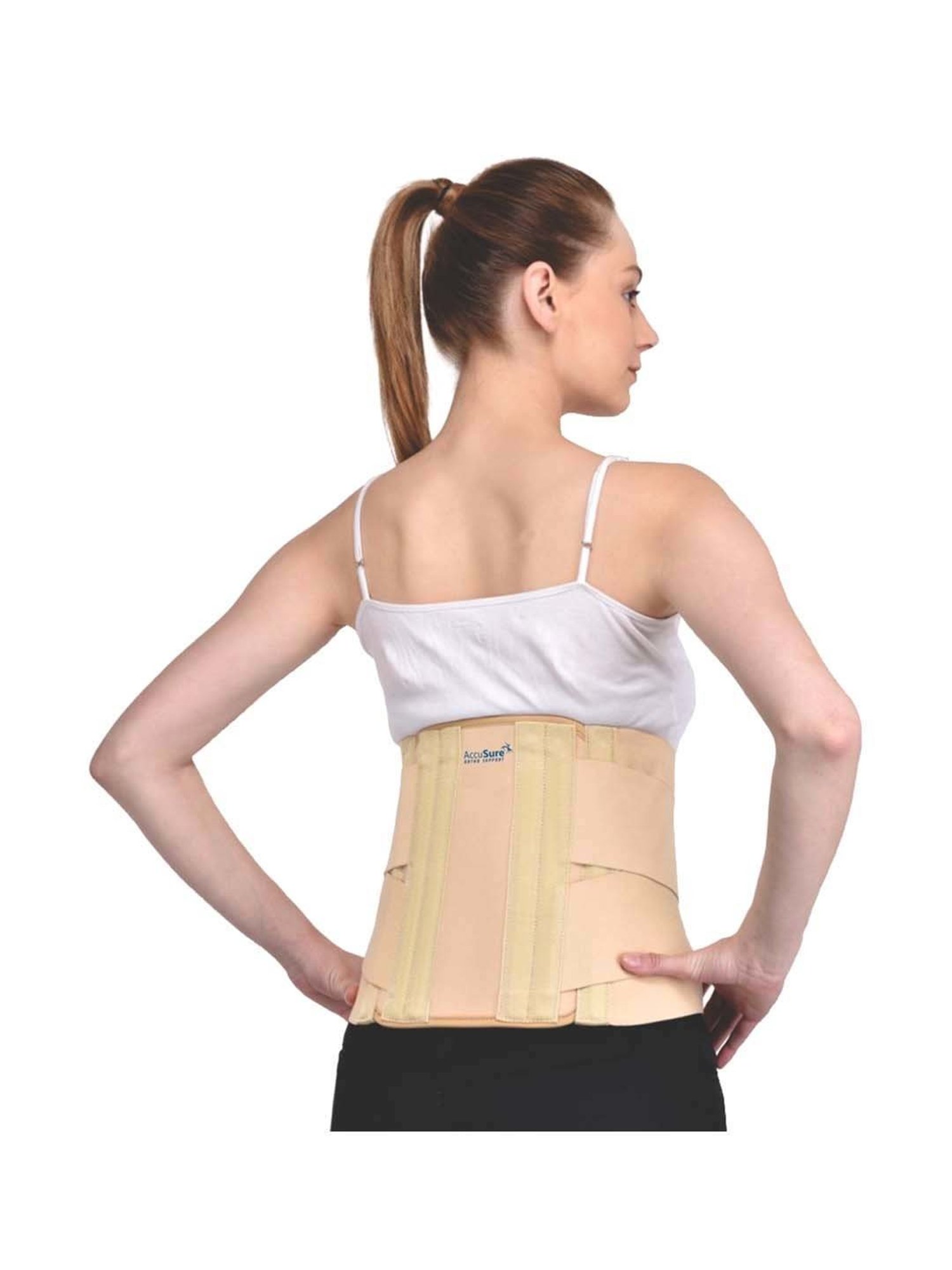 AccuSure Sacro Lumbar Support Belt for Men & Women - Large