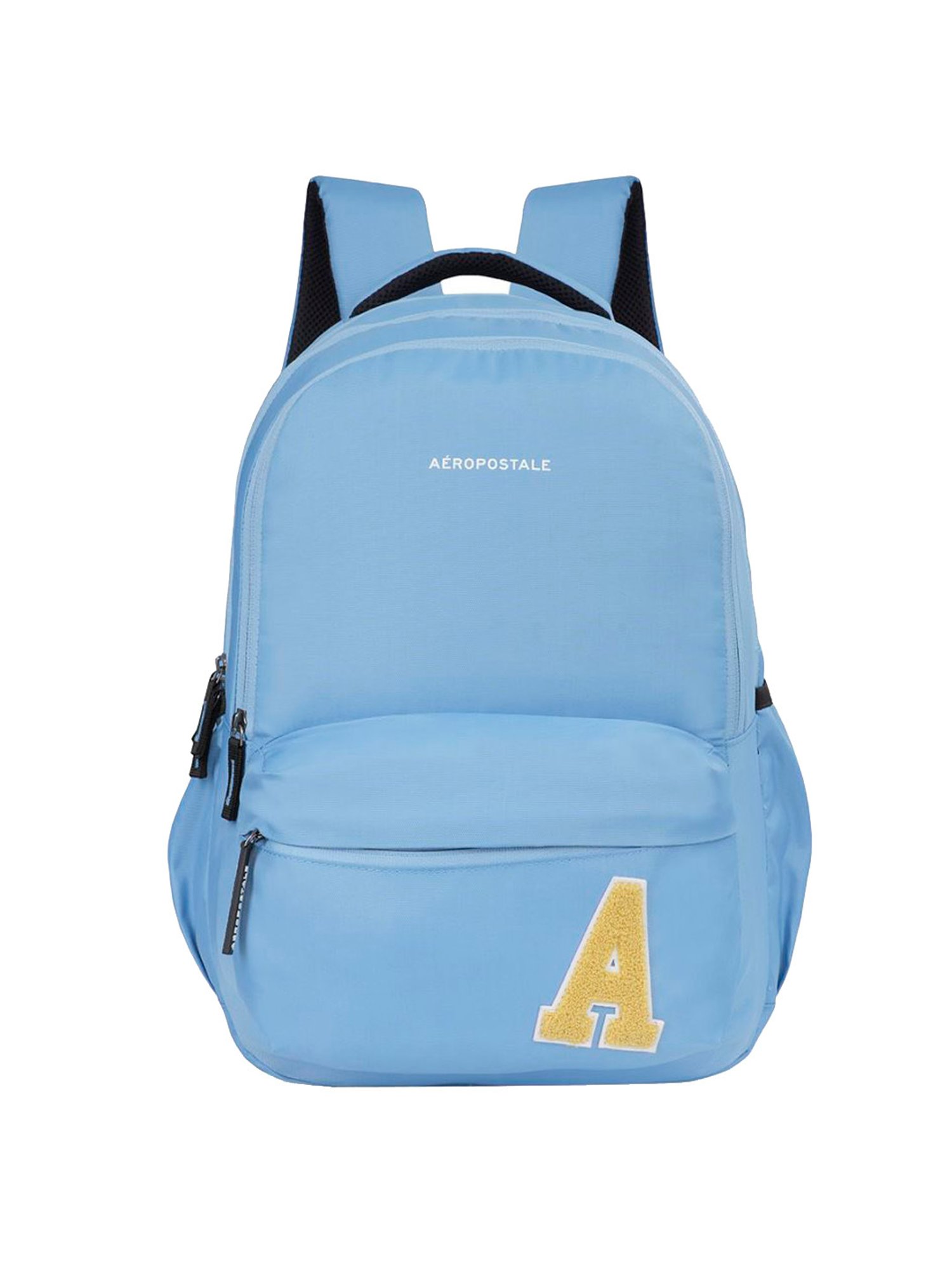 Aeropostale Marlin Light Blue Polyester Printed Laptop Backpack - 23 Ltrs