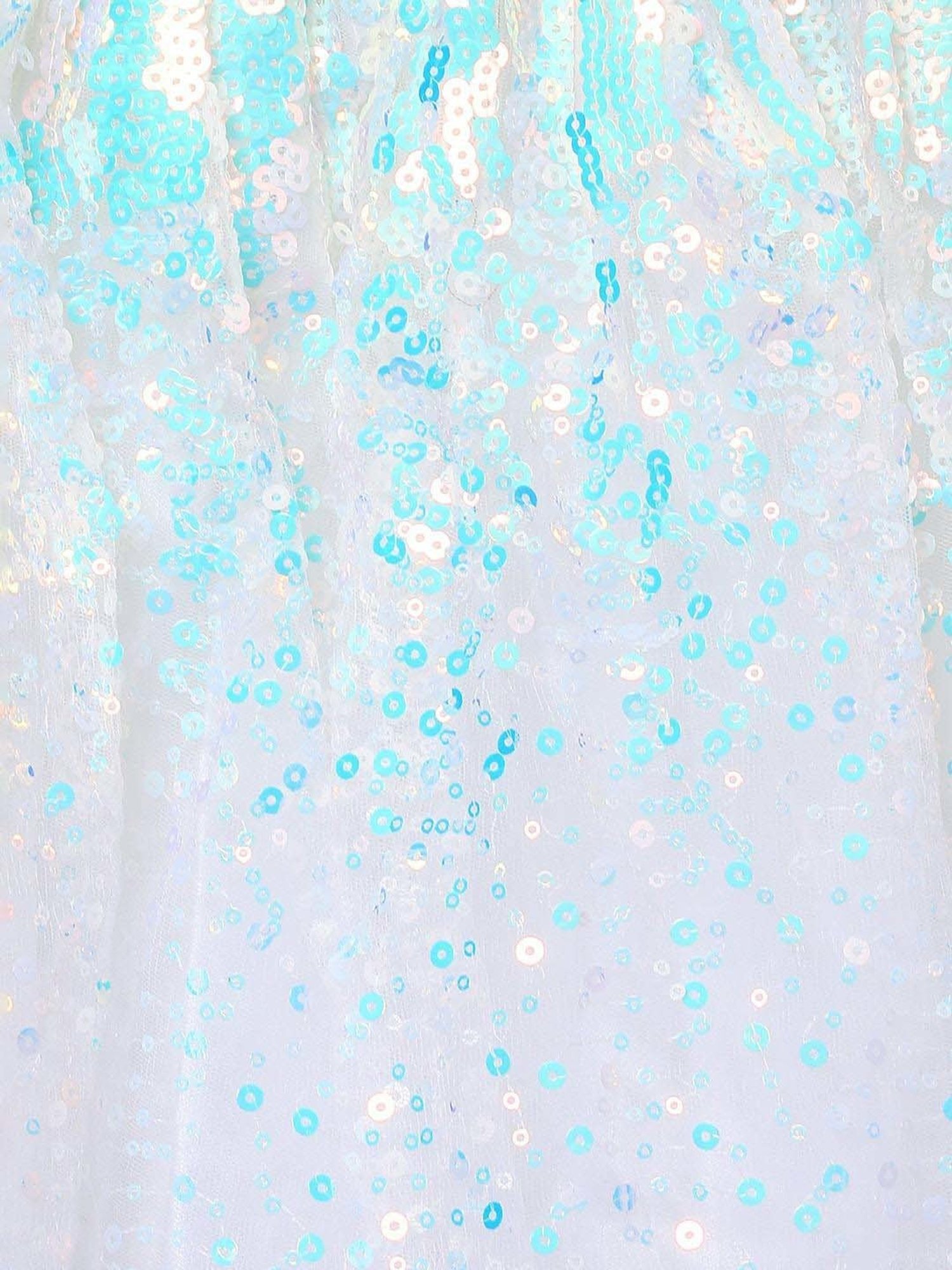 Fame Forever by Lifestyle Kids White Sequence Dress