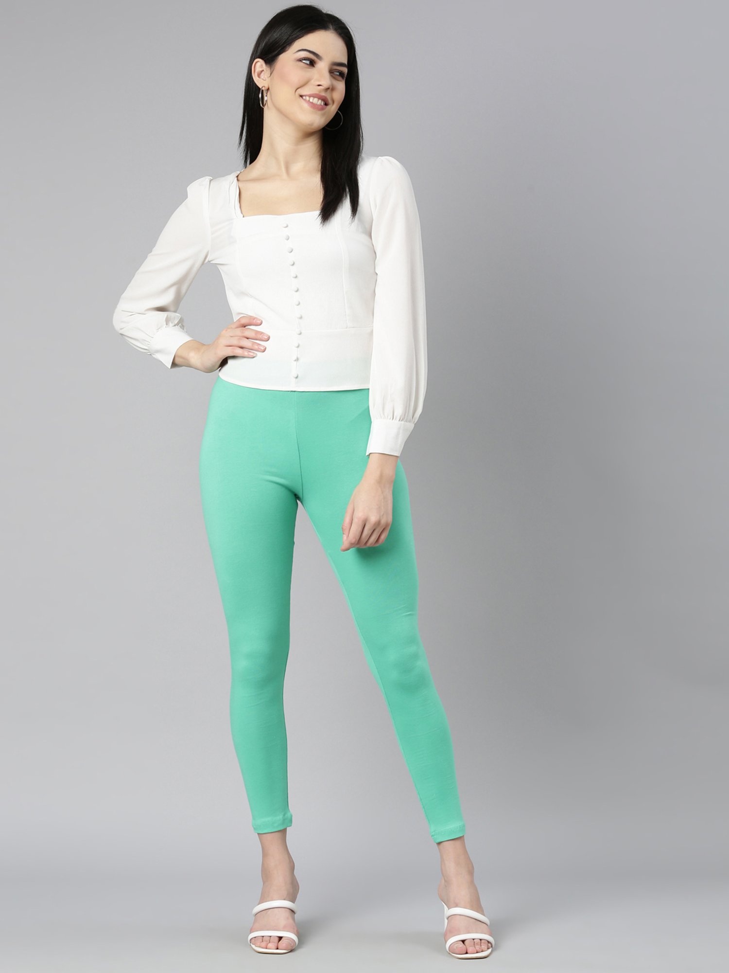 Dixcy Slimz Green Leggings