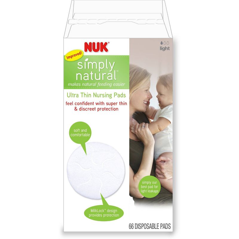 NUK Ultra Thin Nursing Pads - 66ct