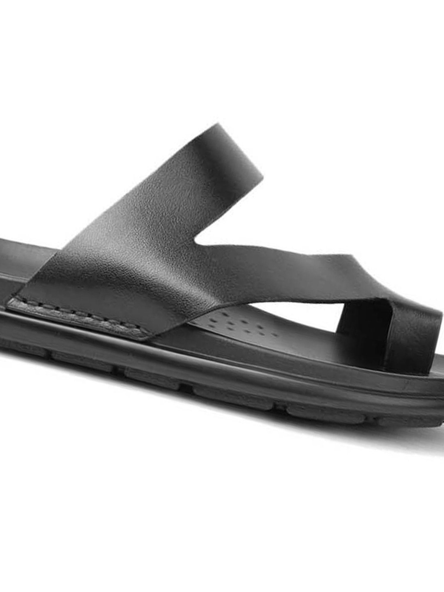 Gabicci Men's Bat Mobile G Black Toe Ring Sandals