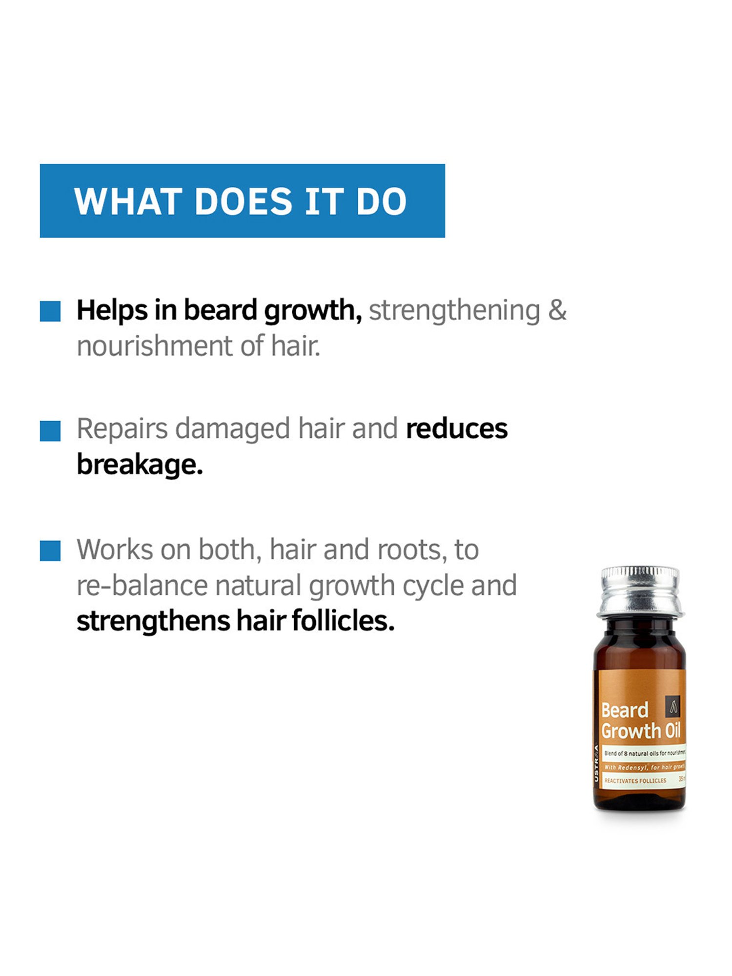 Ustraa O.G Deodorant & Beard Growth Oil - Set of 2