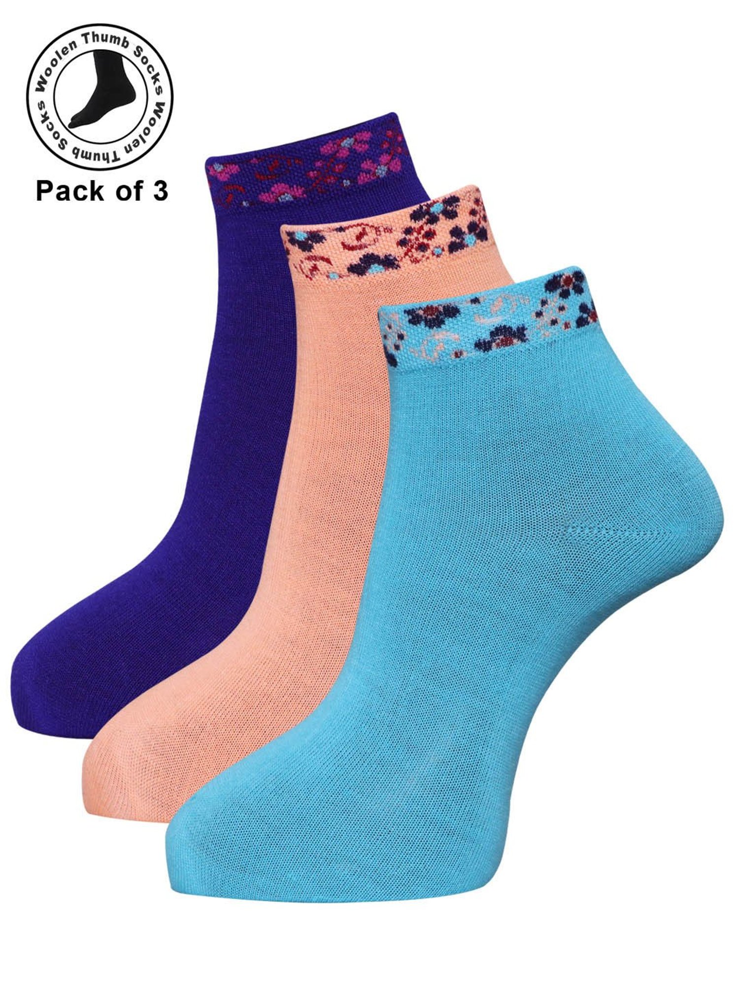Dollar Assorted Socks - Pack of 3