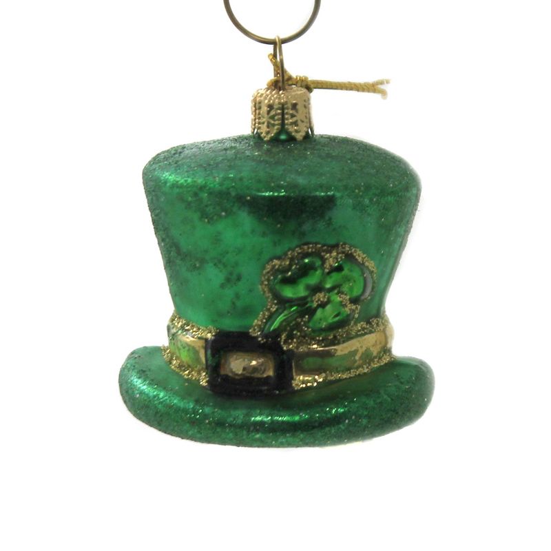 Northlight 3" Irish Leprechaun Hat St. Patrick's Day Ornament - Green/Gold