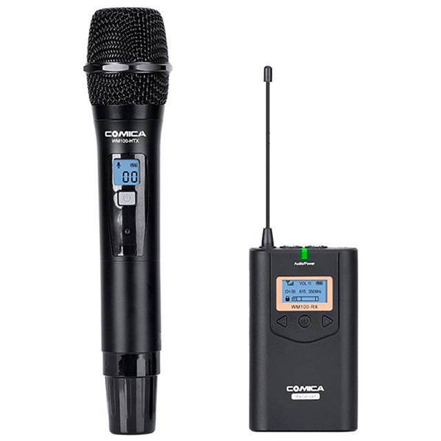 Comica CVM-WM100-HTX UHF Wireless Handheld Transmitter Microphone for CVM-WM100