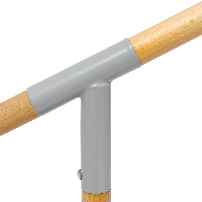 Wooden Pivot Desk Lamp Gray - Simple Designs