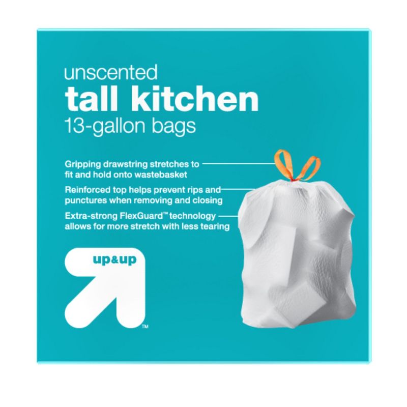GreenPolly Drawstring Recycling Trash Bags - 13 Gallon - 20ct