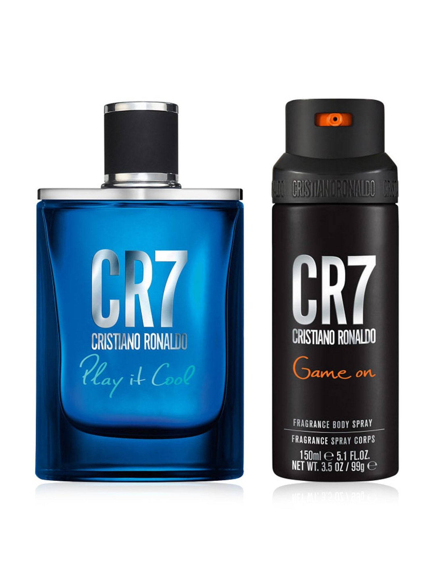 Cristiano Ronaldo CR7 Play it Cool Eau de Toilette & Game On Body Spray Set