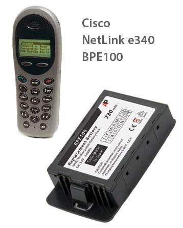 Replacement BPE100 Battery: Netlink e340, PTE130A, PTE150, IP Touch 300, ...
