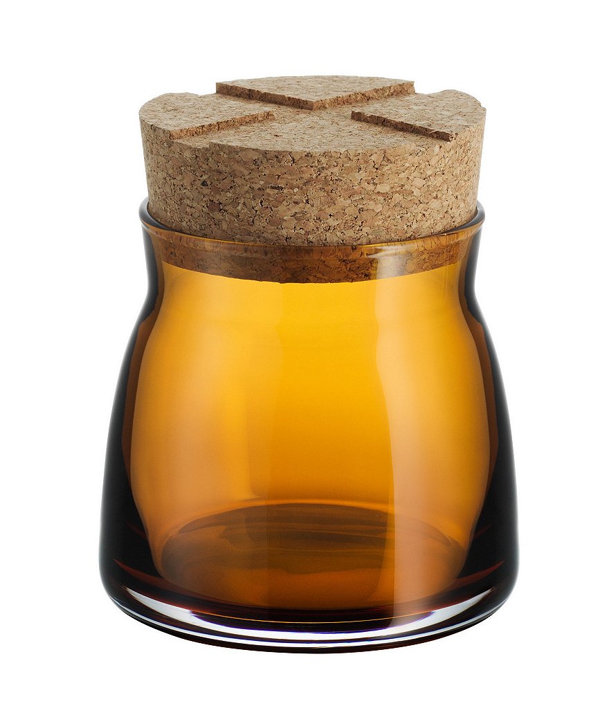 Kosta Boda Bruk Jar With Cork Lid