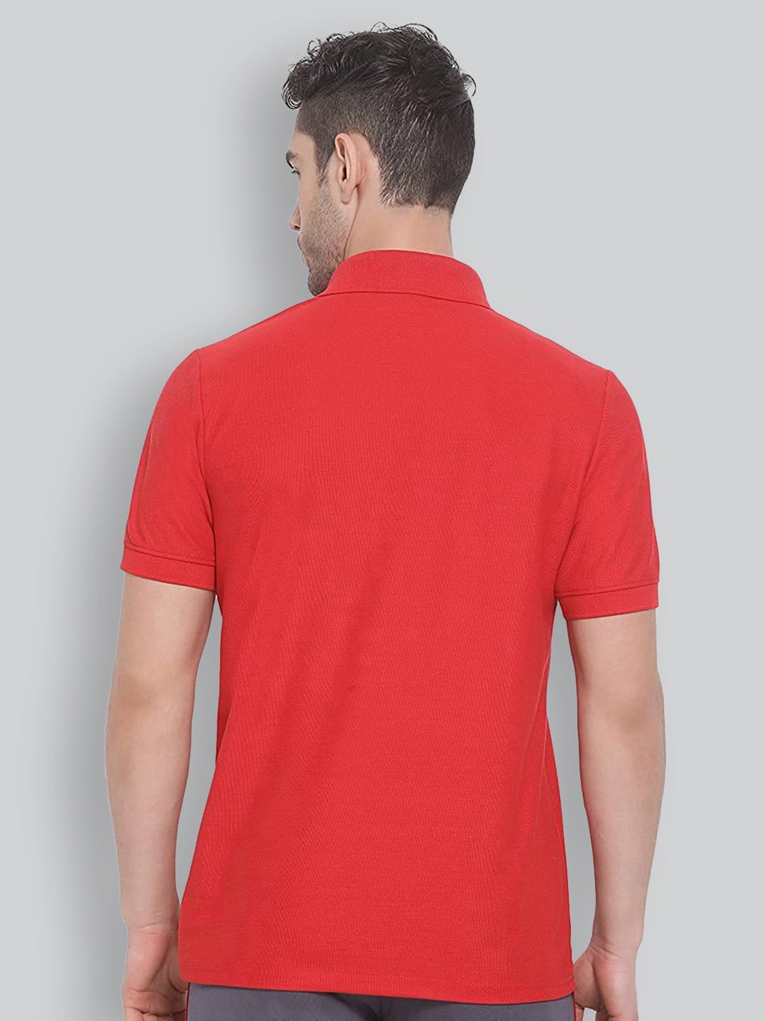 Lux Nitro Red Regular Fit Polo T-Shirt