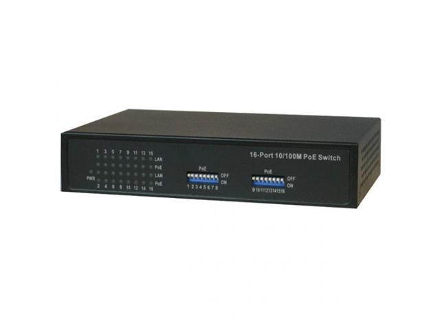 LTS POE-SW1600E LTS 16 Port Network PoE Switch-max 120W