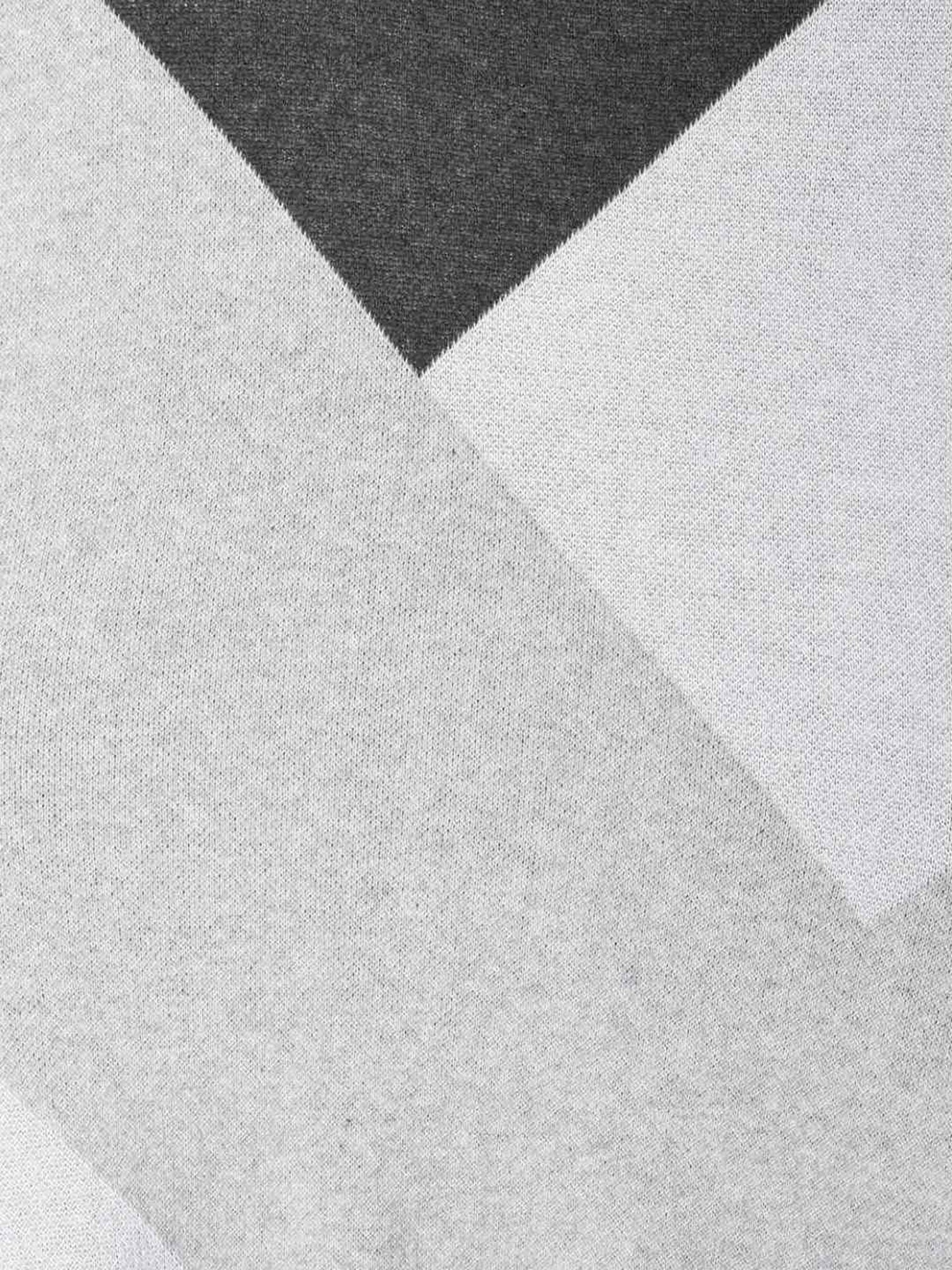 Byford By Pantaloons Black Cotton Regular Fit Printed Sweaters