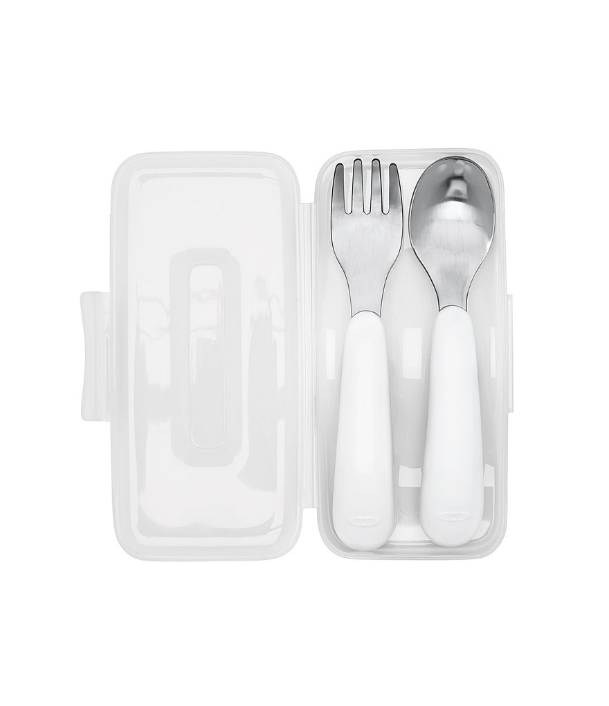 OXO Tot On-the-Go Fork and Spoon Set