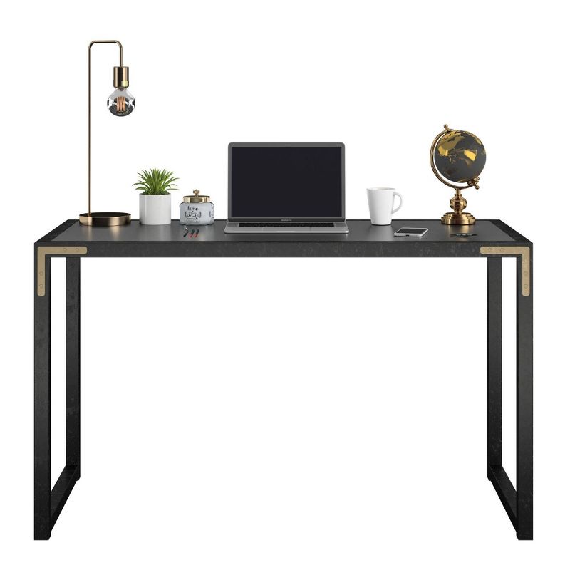 Bel Air Writing Desk Black - Cosmoliving By Cosmopolitan