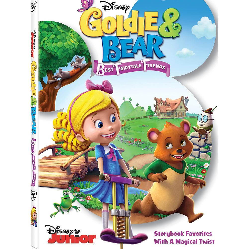BUENA VISTA HOME VIDEO GOLDIE & BEAR-BEST FAIRYTALE FRIENDS (DVD) D135056D