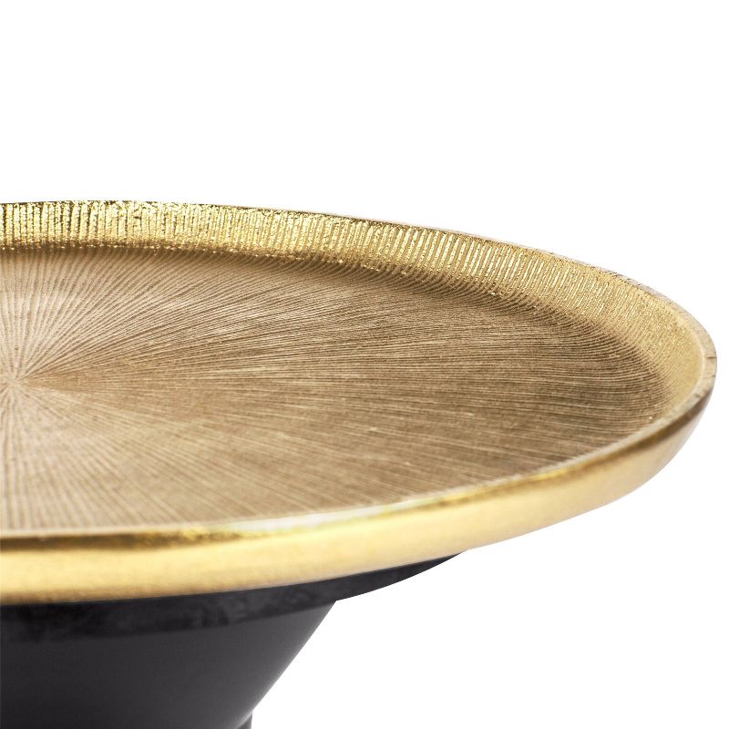 Malique Side Table Antique Brass - Poly & Bark