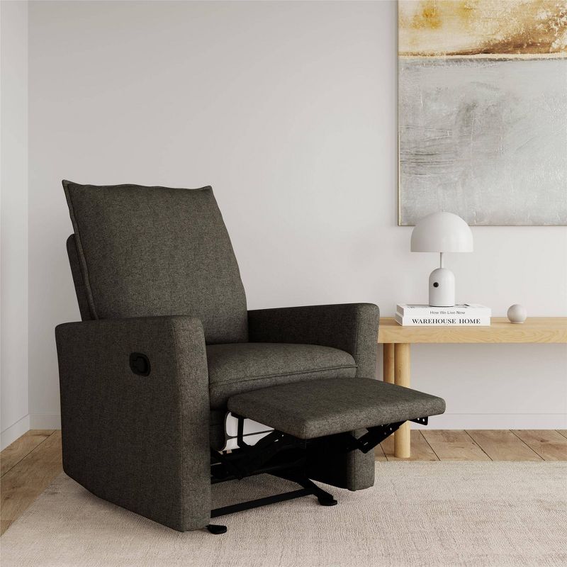 Virginia Modern Sofa Light Gray Linen - CosmoLiving by Cosmopolitan