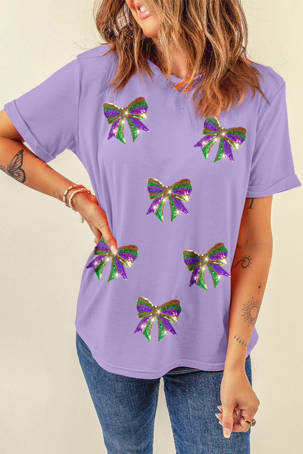 Khaki Amen Leopard Print Casual Graphic T Shirt