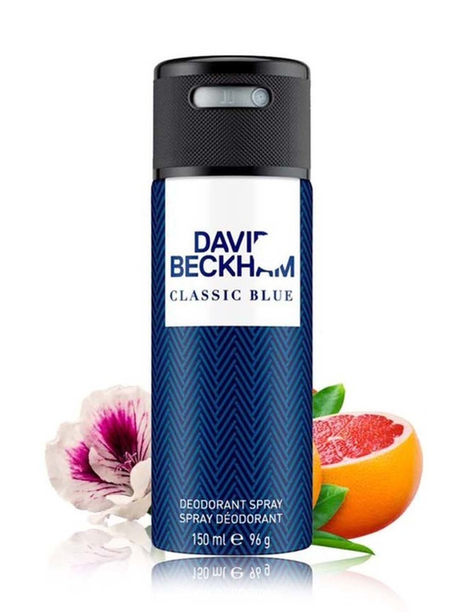 David Beckham Classic Blue Deodorant Spray (Pack of 3)