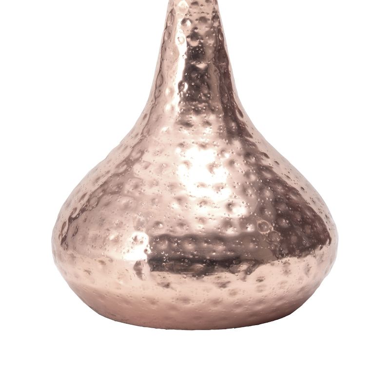 nuLOOM Brookhaven 27" Iron Table Lamp Lighting - Copper 26.5" H x 16" W x 16" D