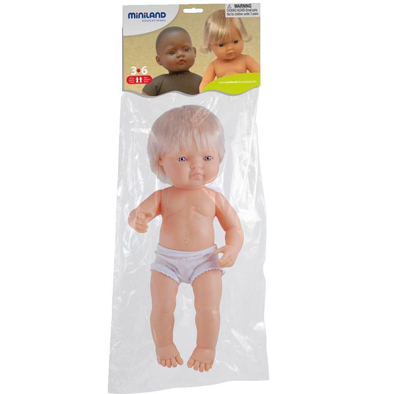 Miniland Doll, Boy, 15 Inches