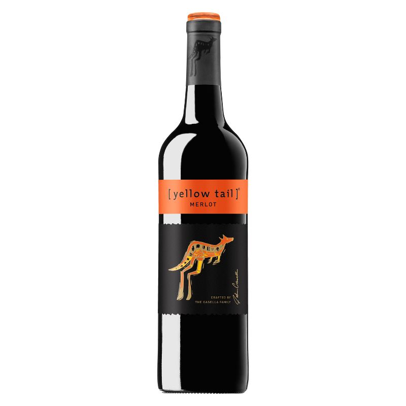 Yellow Tail Merlot Red Wine - 750ml Bottle
