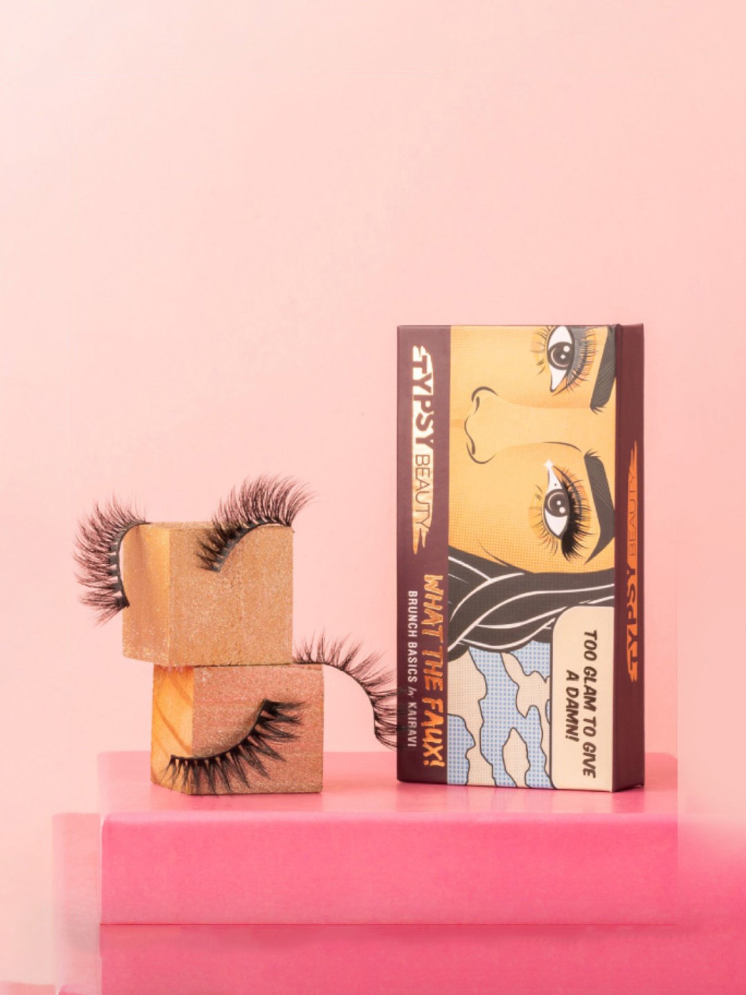 Typsy Beauty Brunch Basics by Kairavi What The Faux! False Eyelashes