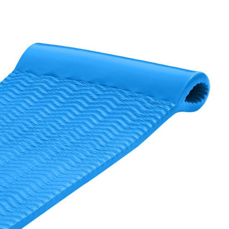 Texas Recreation Serenity Foam Lounger Pool Float, Bahama Blue and Flamingo Pink