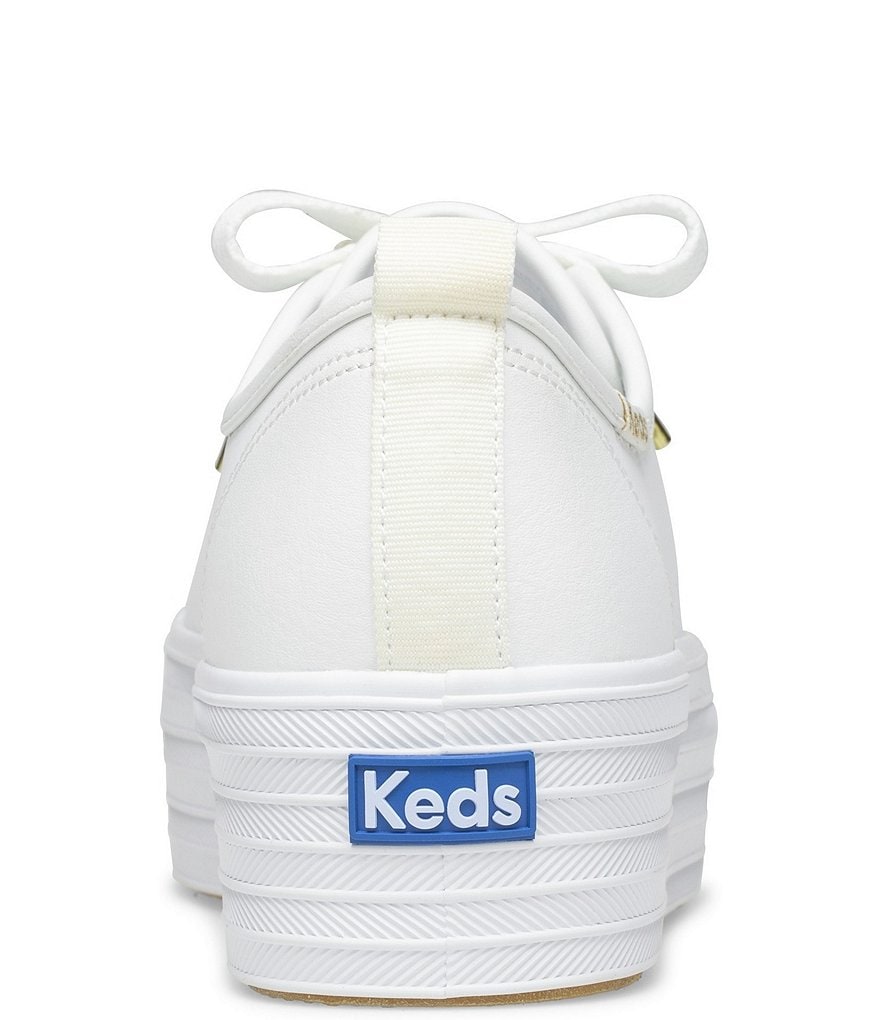 Keds Triple Up Leather Platform Sneakers