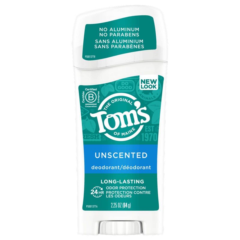 Tom's of Maine Original Care Deodorant Unscented - 2.25oz