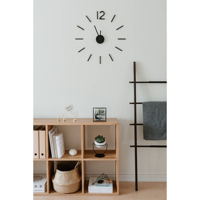 Blink Wall Clock Black - Umbra