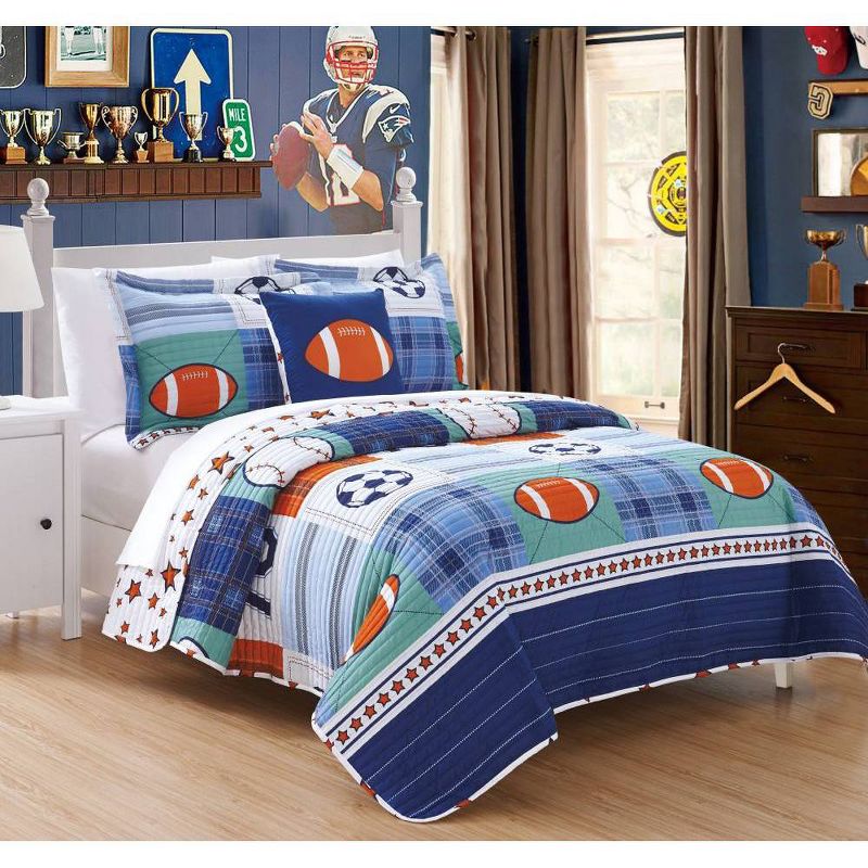 4pc Full Kilroy Quilt Set - Chic Home Design