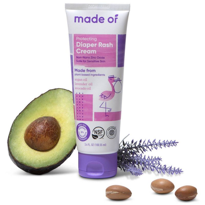 MADE OF Organic Diaper Rash Cream - 3.4oz