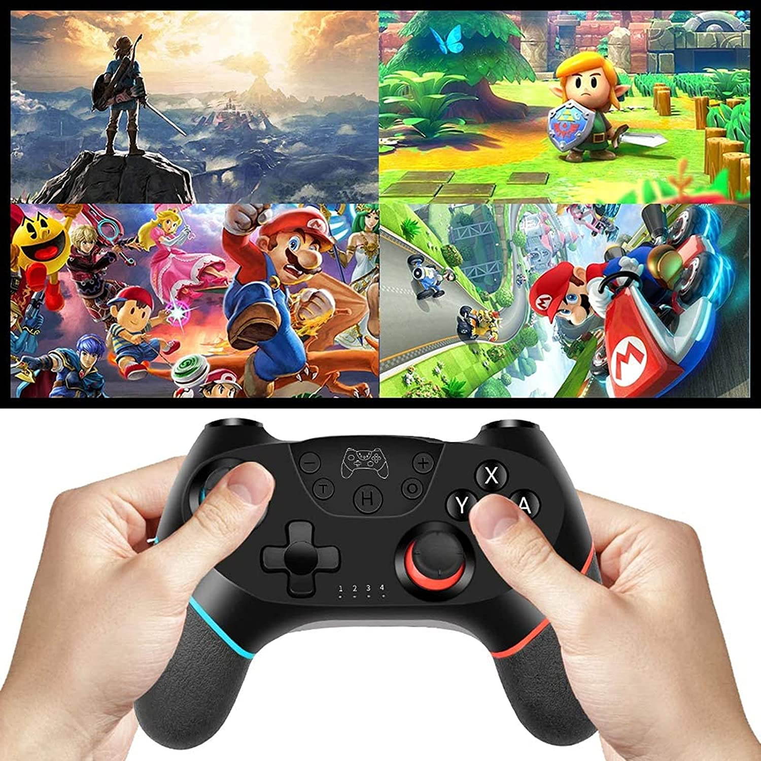 Wireless Pro Controller Gamepad Joypad Remote Joystick for Switch Console