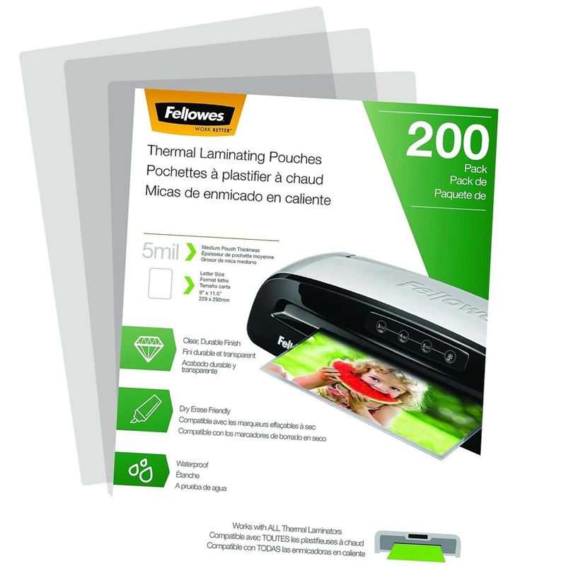 Swingline GBC Fusion 3000L Laminator 12" Wide 5mil Maximum Document Thickness 1703075