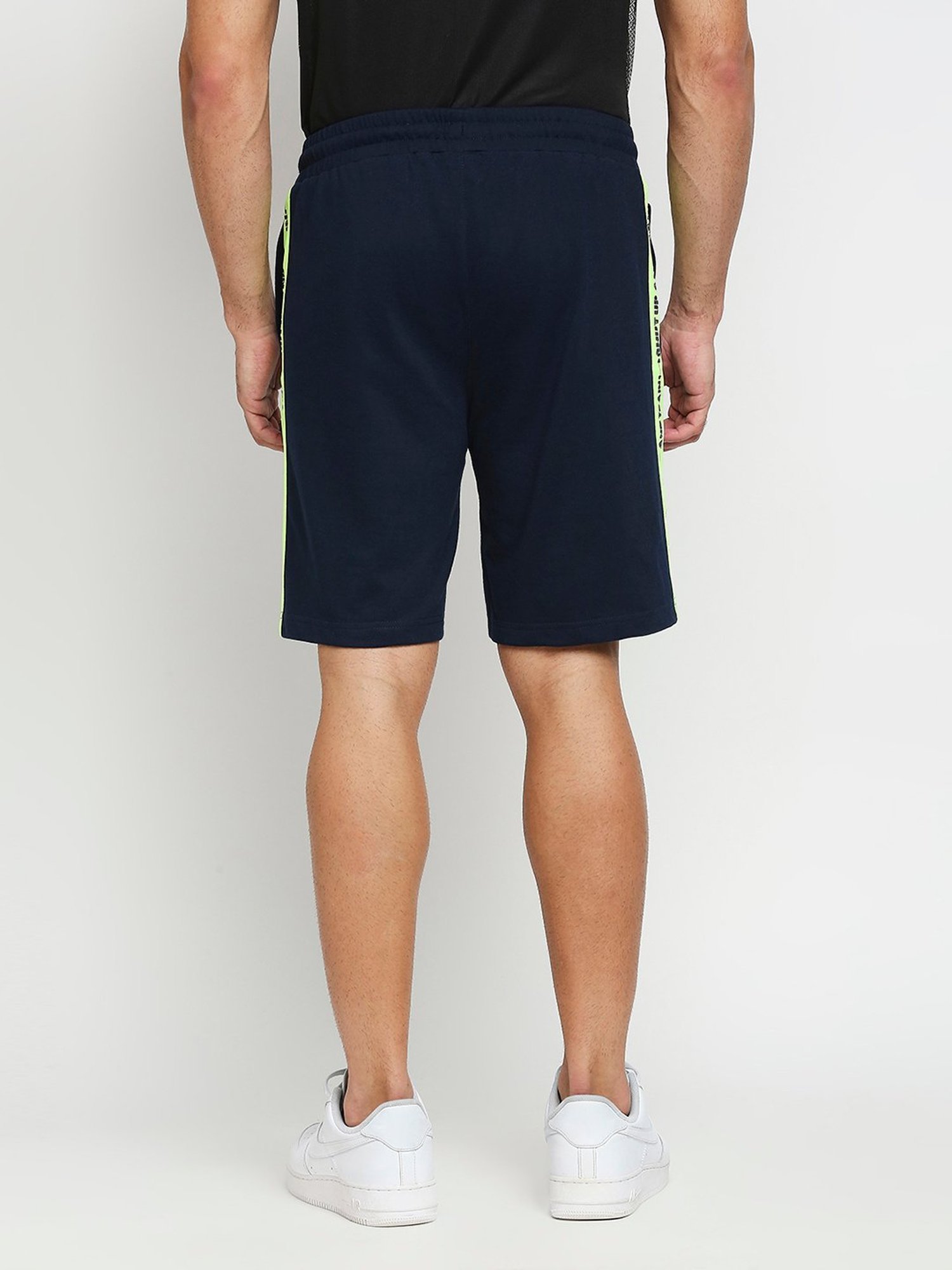 Fitz Navy Slim Fit Shorts