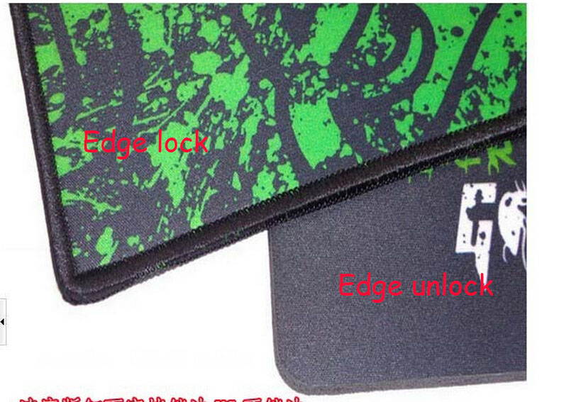 Crazy muslin mouse pad goliathus gaming mouse pad 290*250*2mm locking edge mouse mat control version for Laptop desktop crude mouse pad