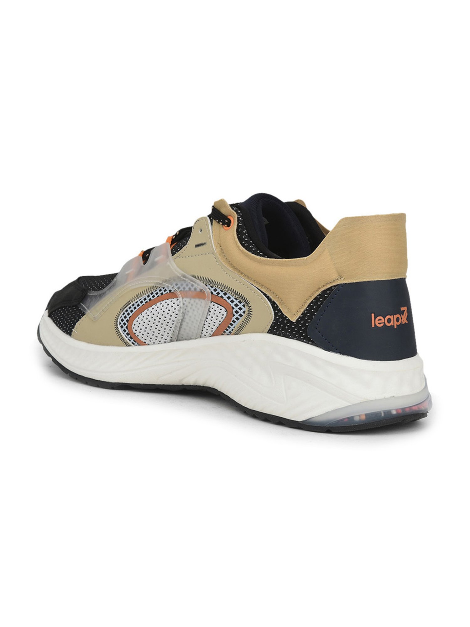 Leap7x by Liberty Men's SNOOKER Black Running Shoes