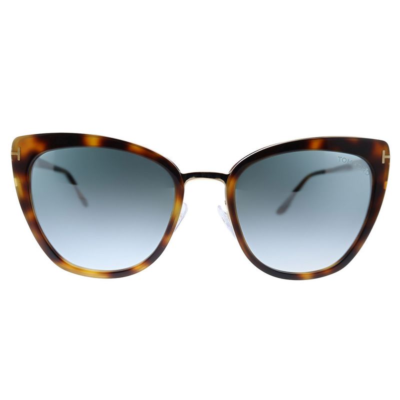 Tom Ford Simona TF 717 53Q Womens Butterfly Sunglasses Classic Havana 57mm