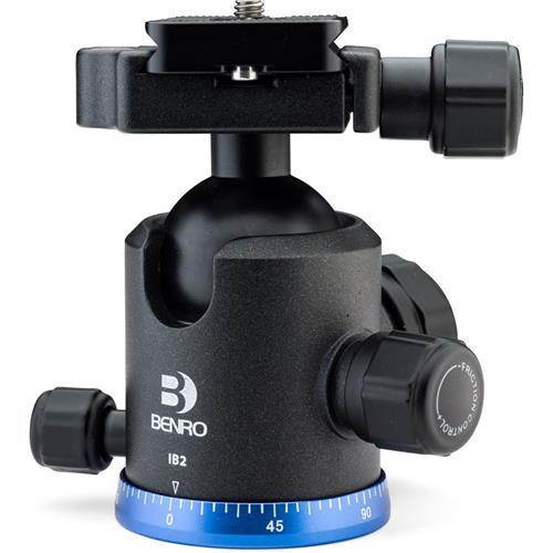 Benro IB2 Triple Action Ballhead with PU60 Plate