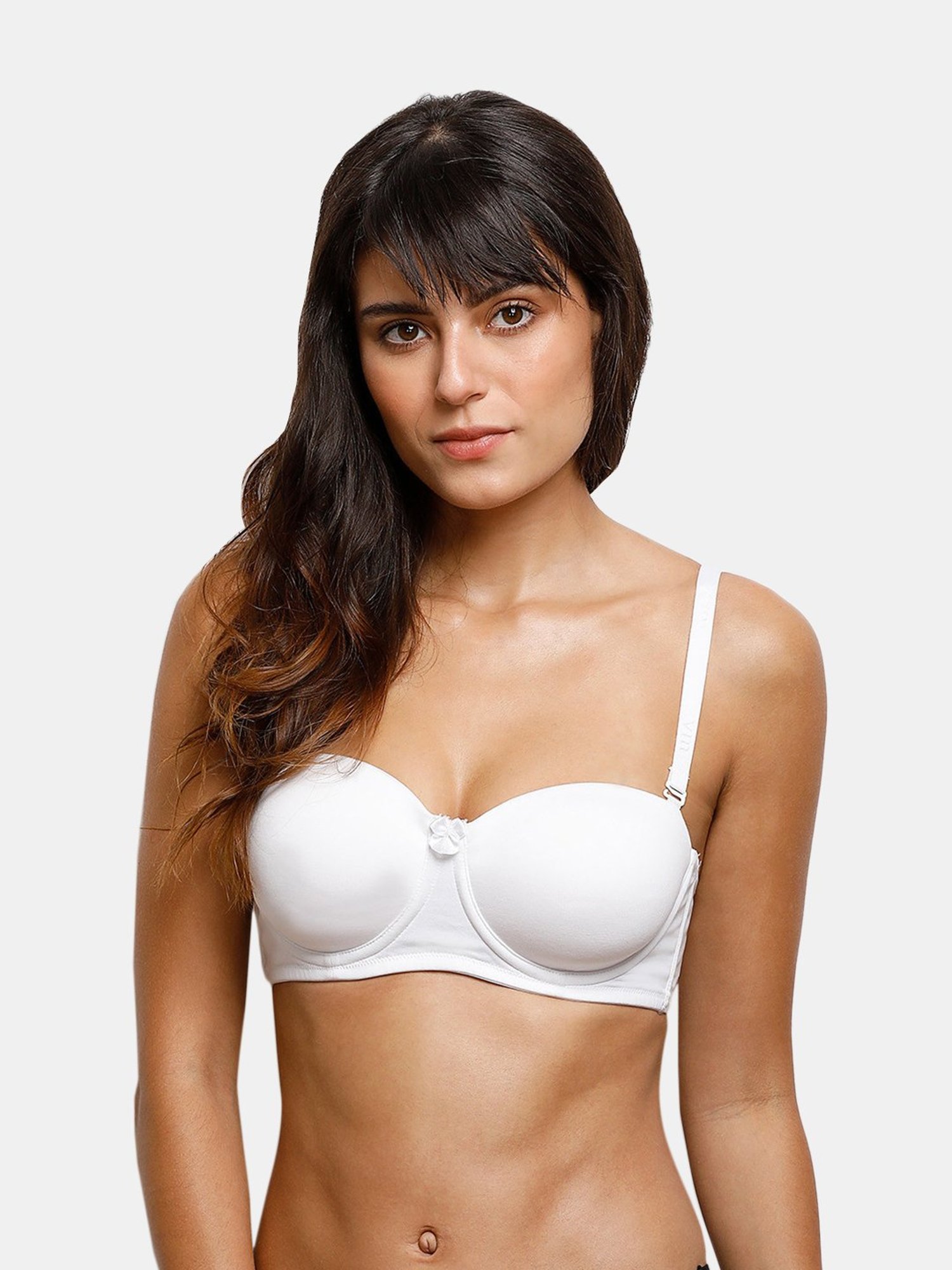 Zivame White Padded Push-Up Bra