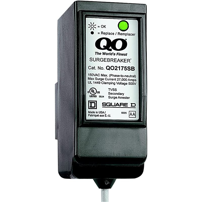QO2175SB QO SurgeBreaker Surge Protective Device Takes 2 Load Center Spaces
