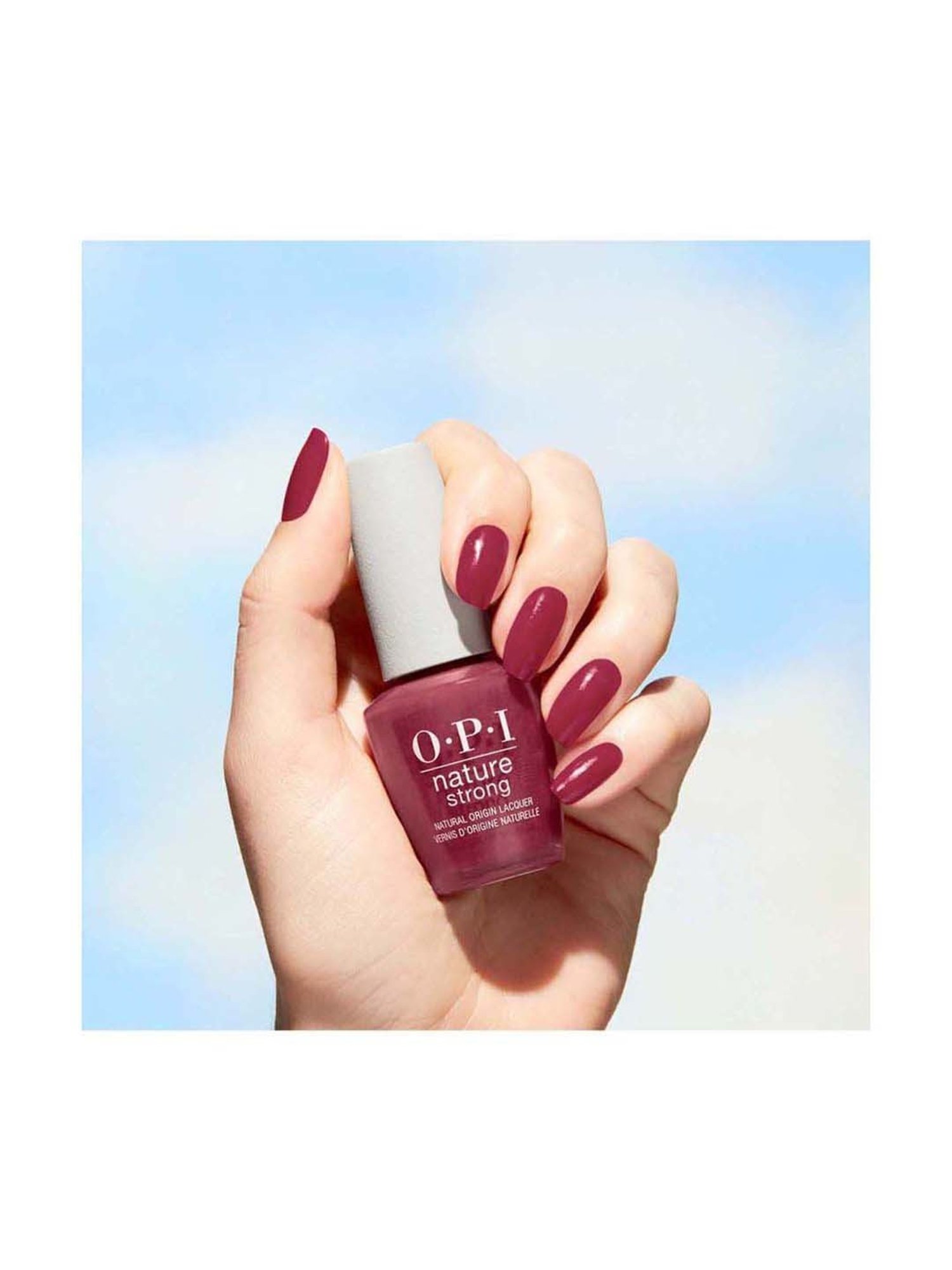 O.P.I Nature Strong Nail Lacuqer Give A Garnet 15 ml