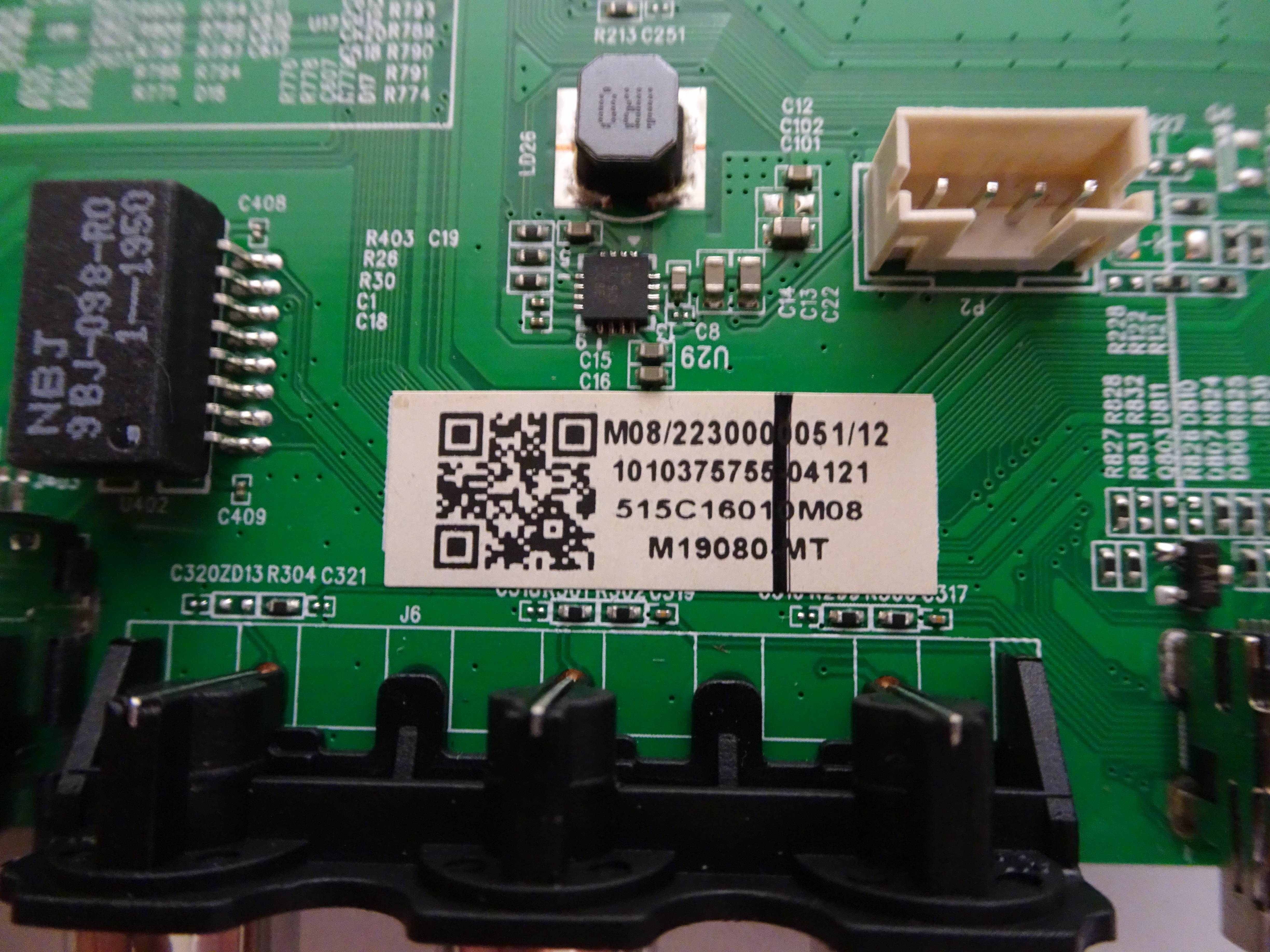 Onn 100012585 Main Board (MS16010-ZC01-01, 515C16010M08) M19080-MT