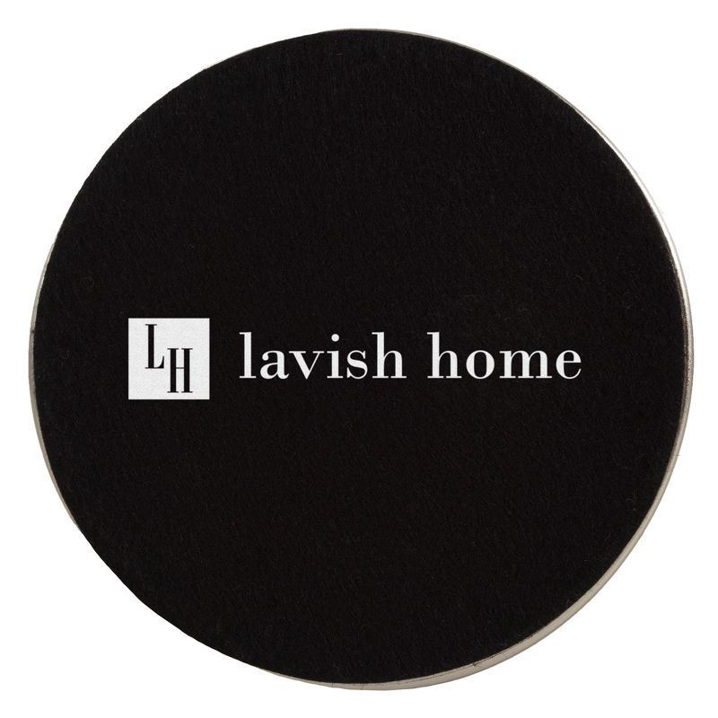 Table Lamps and Floor Lamp Modern Set of 3 (3 LED bulbs included) Brushed Steel - Yorkshire Home